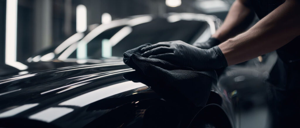 nettoyage voiture de luxe
